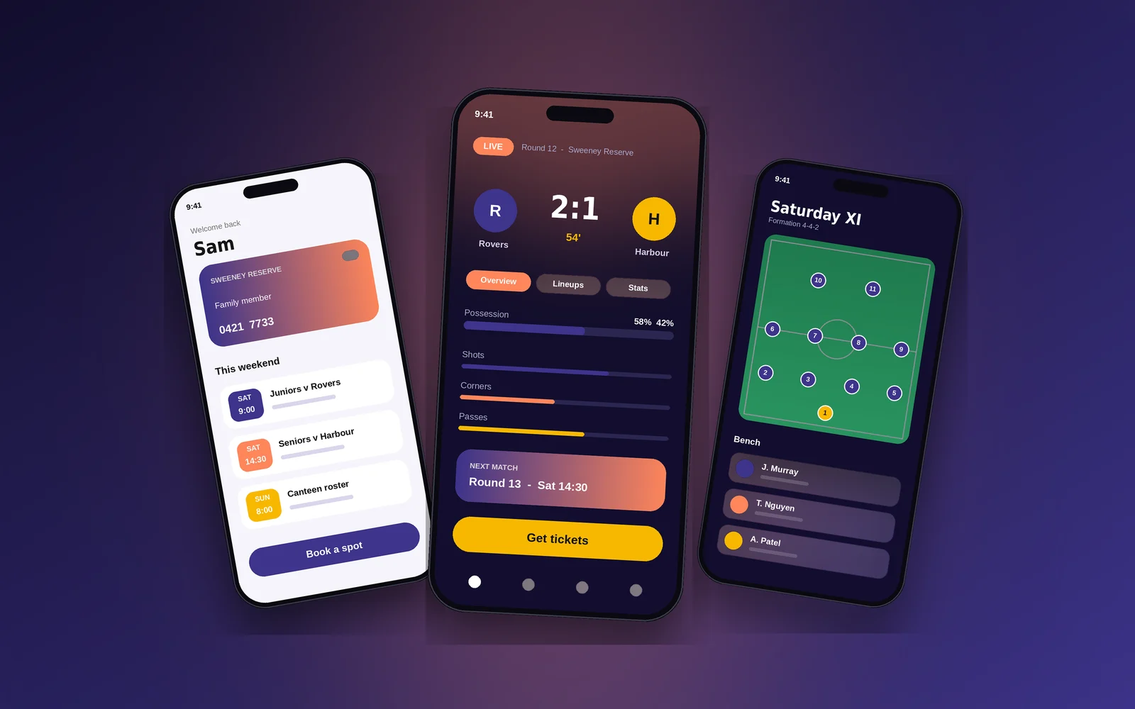 Matchday concept