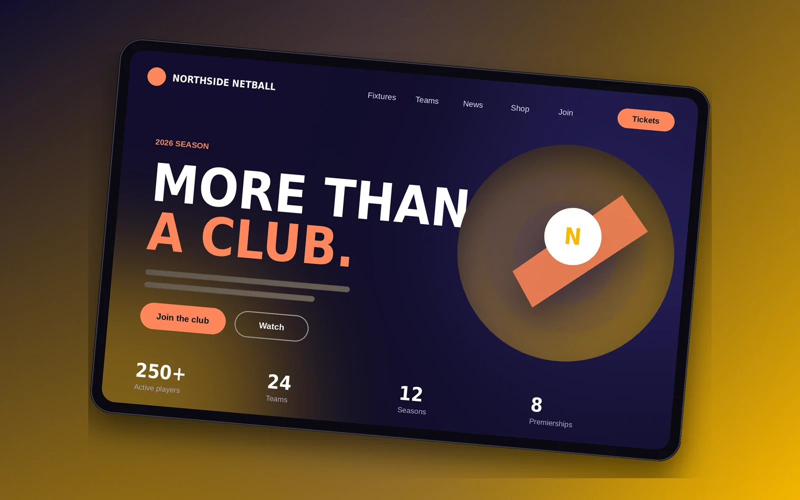 Northside Netball concept